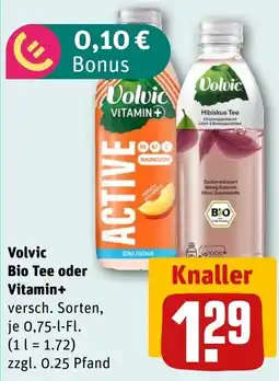 REWE DE Volvic Bio Tee oder Vitamin+ tilbud