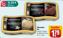 REWE DE Mövenpick Eis tilbud