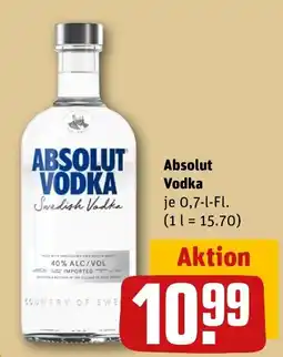 REWE DE Absolut Vodka tilbud