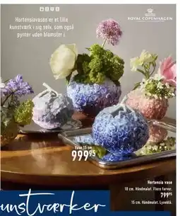 Imerco Hortensia vase tilbud
