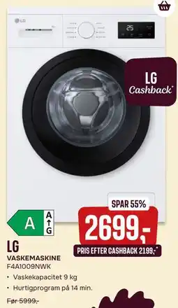 Skousen LG VASKEMASKINE tilbud