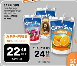 Scandinavian Park CAPRI SUN tilbud