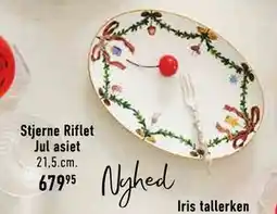Imerco Stjerne Riflet Jul asiet tilbud