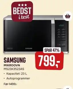 Skousen SAMSUNG MIKROOVN tilbud