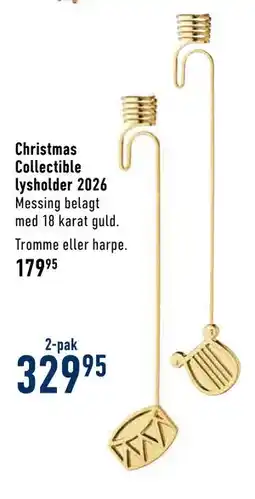 Imerco Christmas Collectible lysholder 2026 tilbud