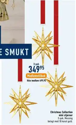 Imerco Christmas Collection mini stjerner tilbud
