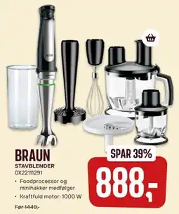 Skousen BRAUN STAVBLENDER tilbud
