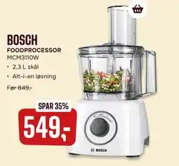 Skousen BOSCH FOODPROCESSOR tilbud