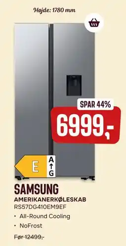 Skousen SAMSUNG AMERIKANERKØLESKAB tilbud