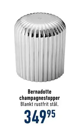 Imerco Bernadotte champagnestopper tilbud