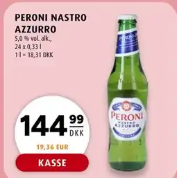Scandinavian Park PERONI NASTRO AZZURRO tilbud