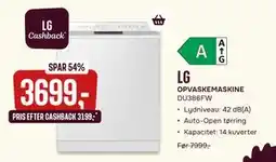 Skousen LG OPVASKEMASKINE DU386FW tilbud