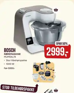 Skousen BOSCH RØREMASKINE tilbud