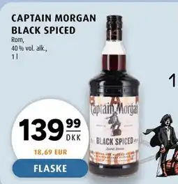 Scandinavian Park CAPTAIN MORGAN BLACK SPICED tilbud