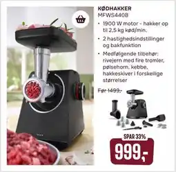 Skousen KØDHAKKER tilbud