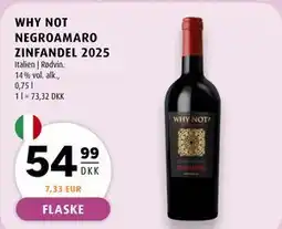 Scandinavian Park WHY NOT NEGROAMARO ZINFANDEL 2025 tilbud