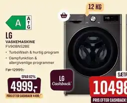 Skousen LG VASKEMASKINE FV90BNS2BE tilbud