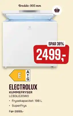 Skousen ELECTROLUX KUMMEFRYSER tilbud