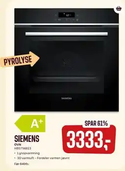 Skousen SIEMENS OVN HB571ABS3 tilbud
