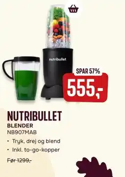 Skousen NUTRIBULLET BLENDER tilbud