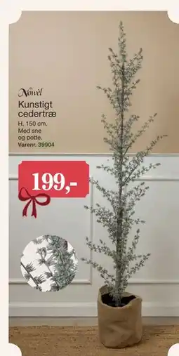 Harald Nyborg Kunstigt cedertræ tilbud