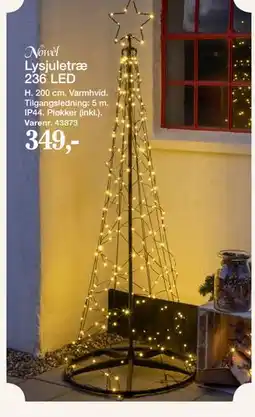 Harald Nyborg Lysjuletræ 236 LED tilbud