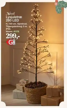 Harald Nyborg Lysjuletræ 280 LED tilbud