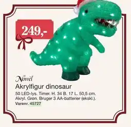 Harald Nyborg Akrylfigur dinosaur tilbud