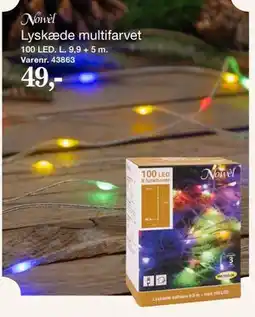 Harald Nyborg Lyskæde multifarvet tilbud