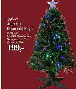 Harald Nyborg Juletræ fiberoptisk lys tilbud