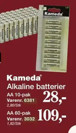 Harald Nyborg Kameda Alkaline batterier tilbud