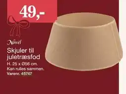 Harald Nyborg Skjuler til juletræsfod tilbud