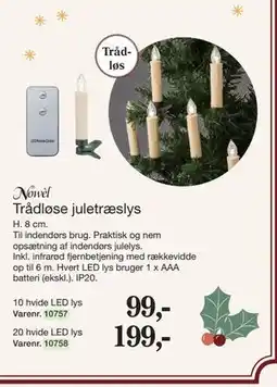 Harald Nyborg Trådløse juletræslys tilbud