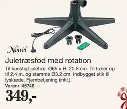 Harald Nyborg Juletræsfod med rotation tilbud