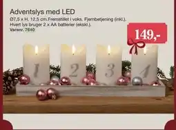 Harald Nyborg Adventslys med LED tilbud