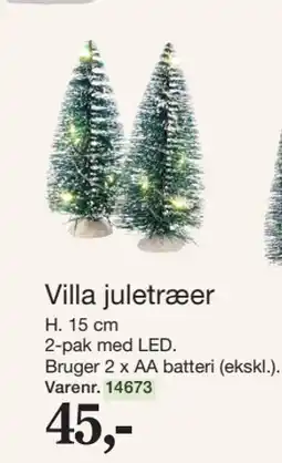 Harald Nyborg Villa juletræer tilbud