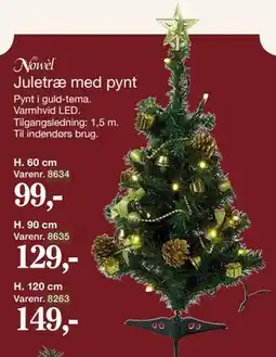 Harald Nyborg Juletræ med pynt tilbud