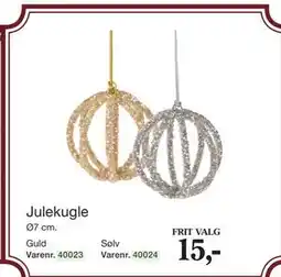 Harald Nyborg Julekugle tilbud