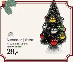 Harald Nyborg Nissedør juletræ tilbud