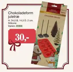 Harald Nyborg Chokoladeform juletræ tilbud