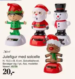 Harald Nyborg Julefigur med solcelle tilbud