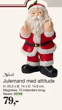 Harald Nyborg Julemand med attitude tilbud
