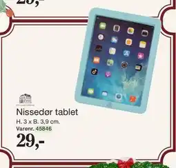 Harald Nyborg Nissedør tablet tilbud