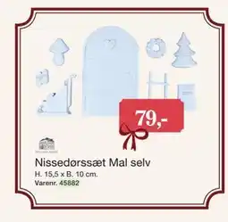 Harald Nyborg Nissedørssæt Mal selv tilbud