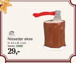 Harald Nyborg Nissedør økse tilbud