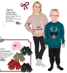 Harald Nyborg Julesweater Candy Canes tilbud