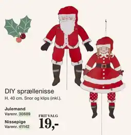 Harald Nyborg DIY sprællenisse tilbud