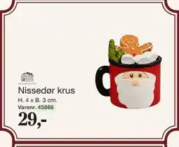 Harald Nyborg Nissedør krus tilbud