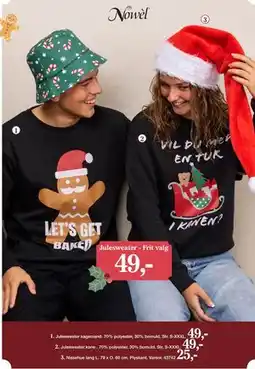 Harald Nyborg Julesweater kagemand tilbud
