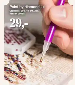 Harald Nyborg Paint by diamond jul tilbud